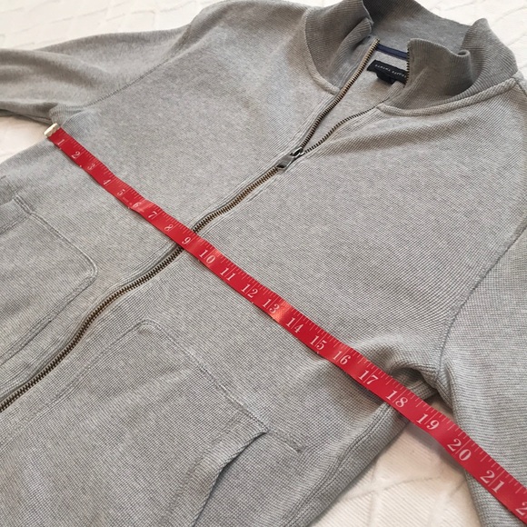 Banana Republic Full Zip Sweater Front Pockets - S - Picture 6 of 10